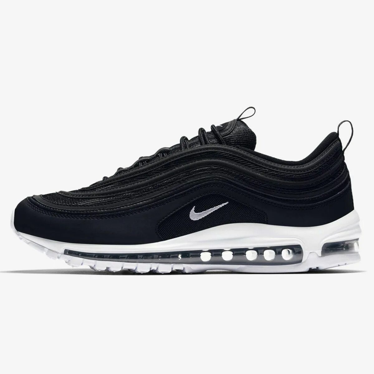 Купить кроссовки nike 97. Nike Air Max 97 Black. Nike кроссовки Air Max 97. Nike Air Max 97 Black мужские. Nike Air Max 97 GS.