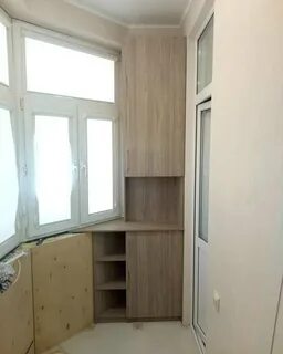 Скошенный балкон
