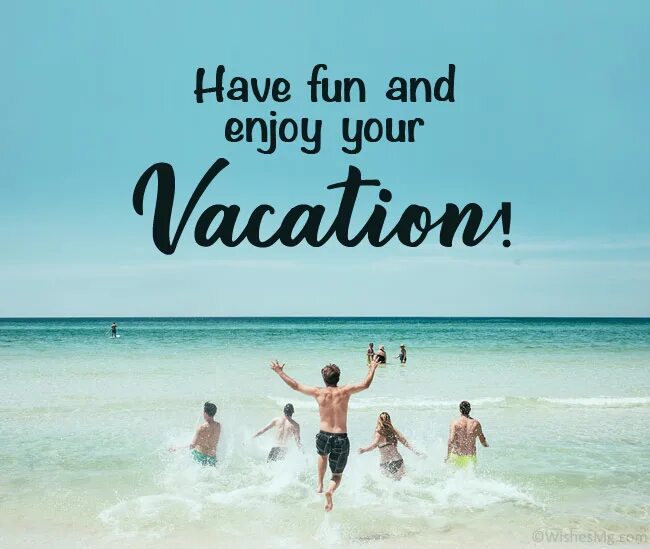 Holiday vacation разница. Enjoy your vacation. Vacation картинка. Vacation надпись. Wonderful holidays