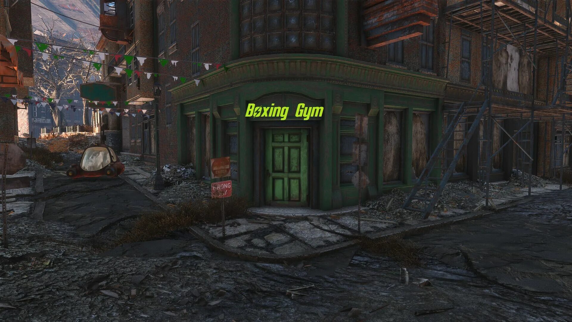 Fallout 4 мод локации