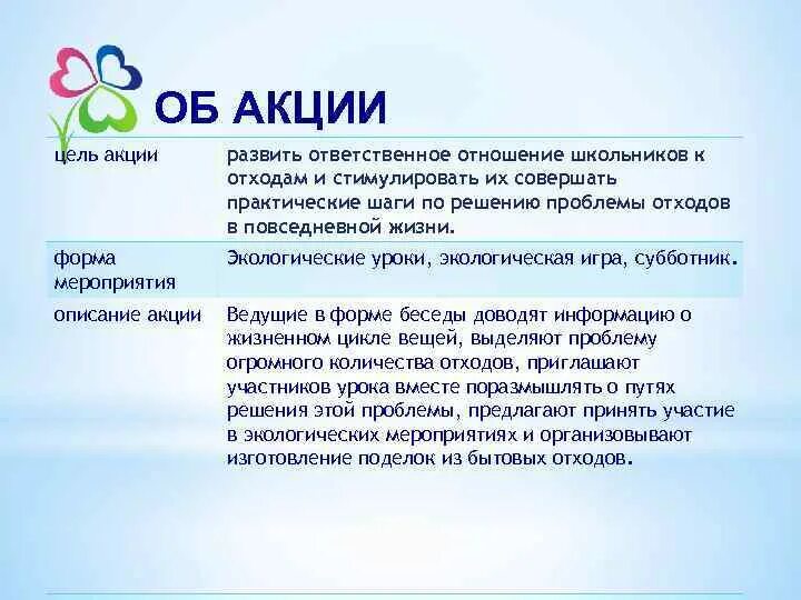 Цель акции. Цель экологической акции. Описание акции. Виды акций как мероприятий. Цель акции жизнь