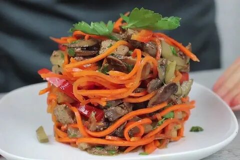 Печень корейская морковь