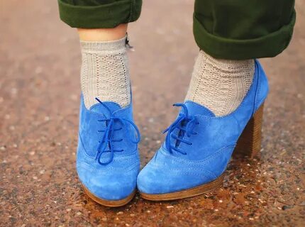 Suede shoes