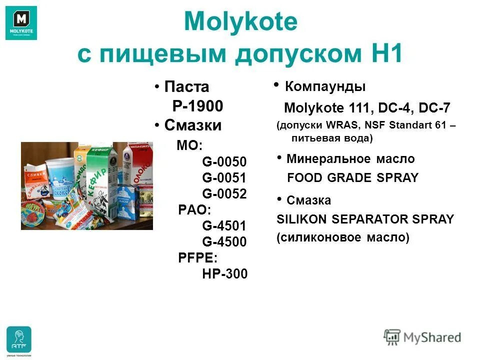 пищевой допуск