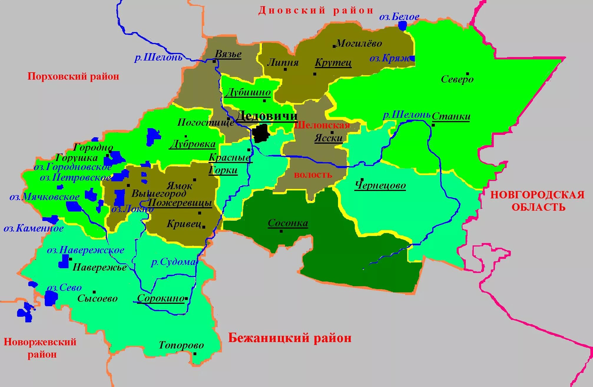 Какой район какой деревни. Карта Дедовичского района Псковской области. Карта Дедовичского района Псковской области с деревнями. Дедовичский район Псковская область на карте России. Вязьевская волость Дедовичского района Псковской области.