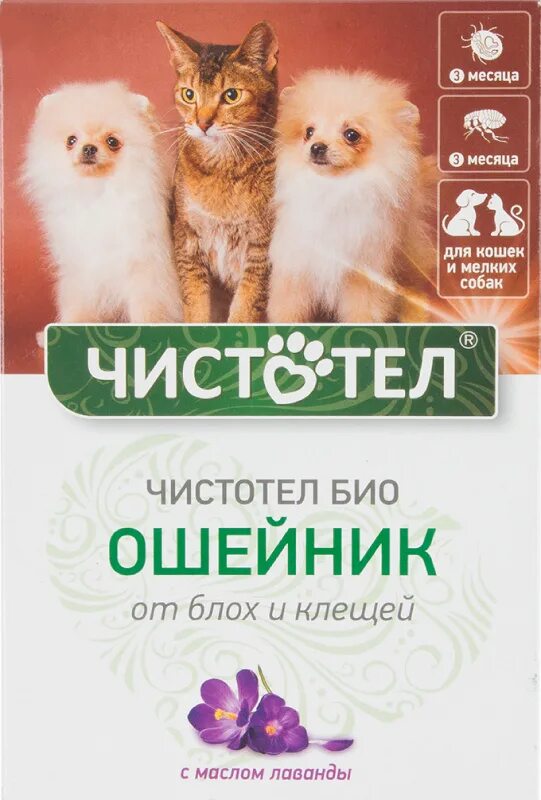 Чистотел био для кошек и мелких собак, ошейник, с лавандой, 40 см. Чистотел био ошейник д/Кош мел.соб. Лаванда с513. Ошейник от блох и клещей чистотел максимум для кошек красный 40 см. Био ошейник от блох и клещей для кошек биоошейник.