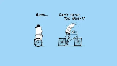 But busy