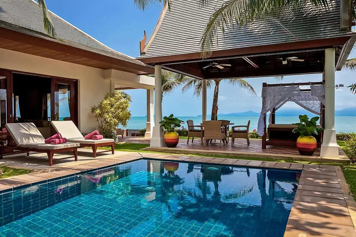 Жилье на самуи. Самуи таиланд отель виладж коконат айлант. Дом бекхэмов для самуи. Самуи малибу. Грин виладж сет.