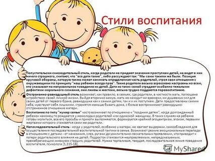 Родительские требования