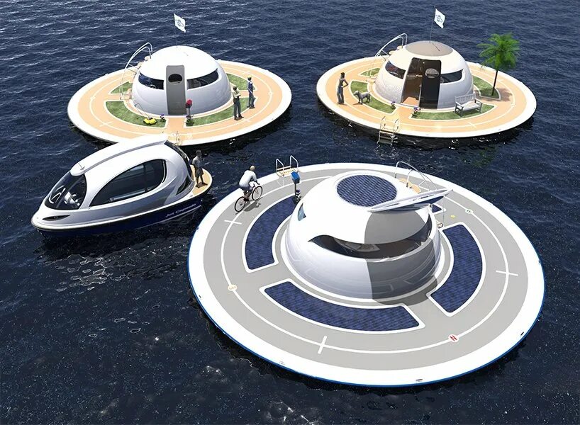 Floating object