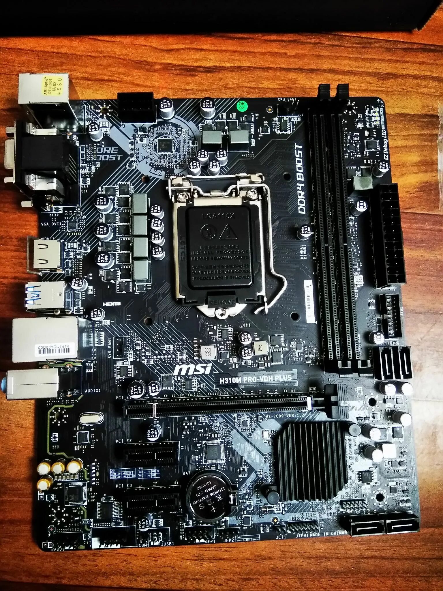 Материнская плата Msi H310M PRO-VDH - купить в интернет-магазине по низкой цене 