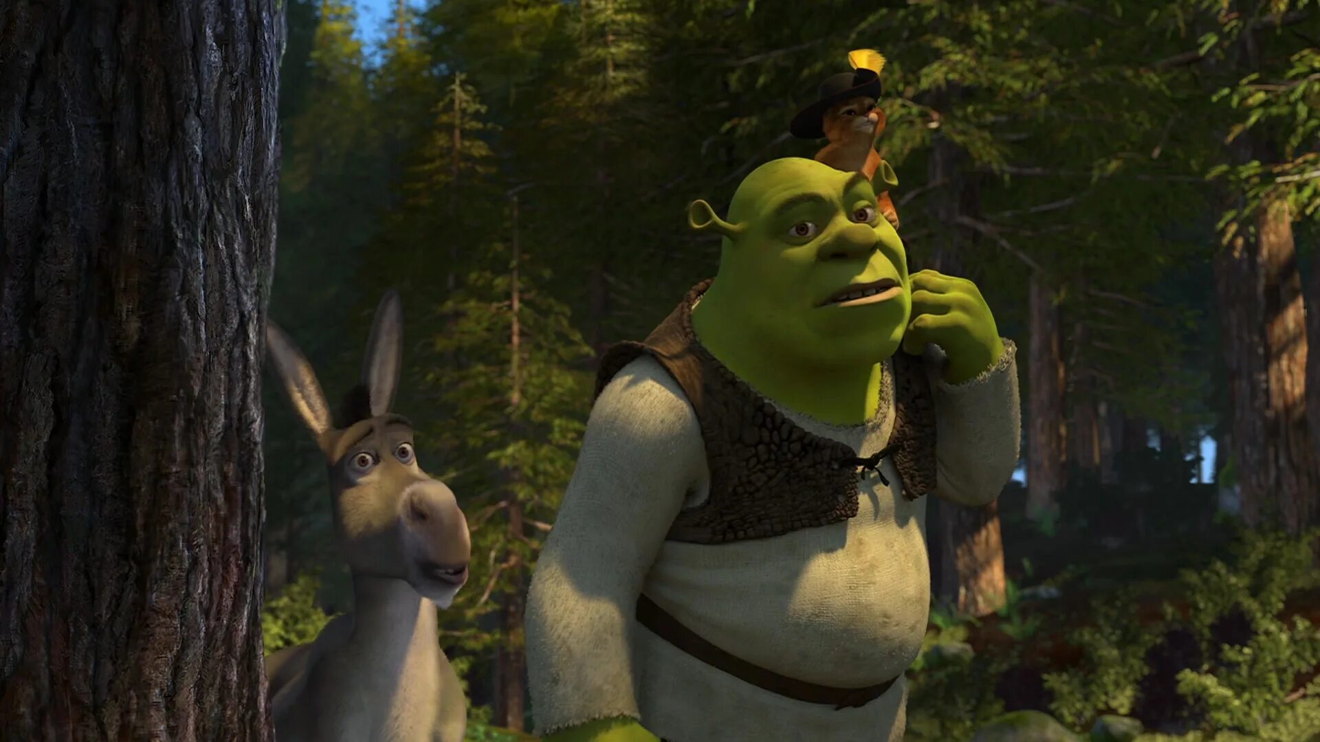 Шрек фиона осел. Шрек замок дюлок. Шрек в гоблинском переводе. Шрек 2 шрек и фиона. Гоблинский шрек.