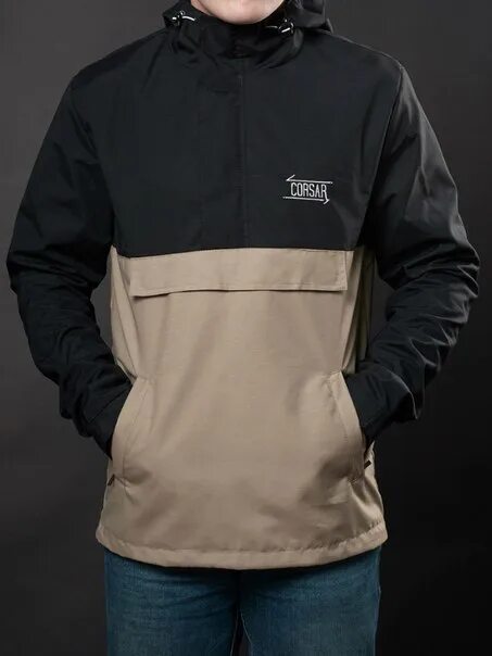 Мужской полевой анорак Sasta Katmai anorak, 37 Forest Green для похода, охоты, р