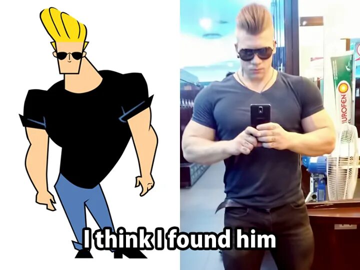 He found me