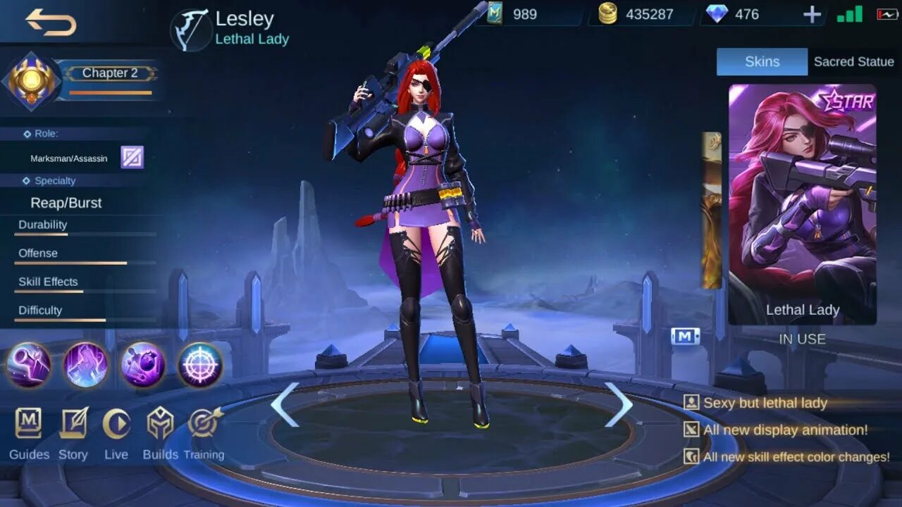 Мод на больше игроков в lethal company. Лесли роковая леди. mlbb лесли скин роковая леди. лесли mlbb. mobile legends lesley lethal lady.