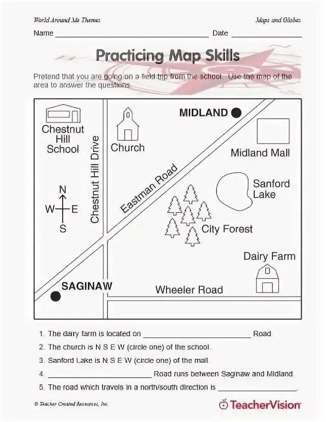 Practice map. Practice map