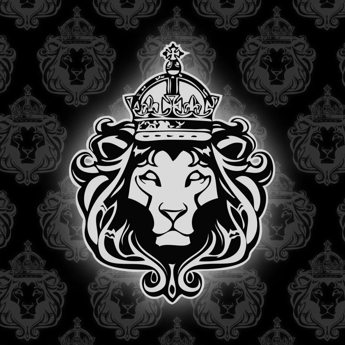 Лев на черном фоне рисунок. Лев с короной. Черный Лев с короной. Тигр с короной. Золотой Лев с короной.
