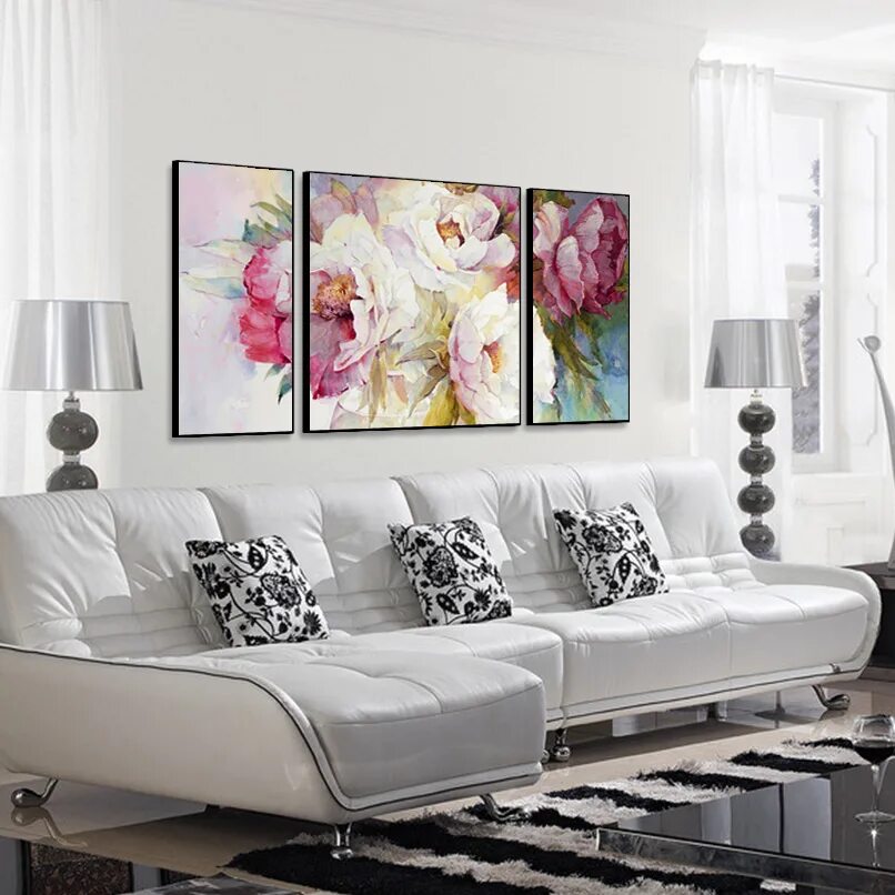 Классные картины для интерьера. Постеры в интерьере гостиной. Картины в белых гостиных. Горизонтальные картины для интерьера. Картины в белых гостиных.