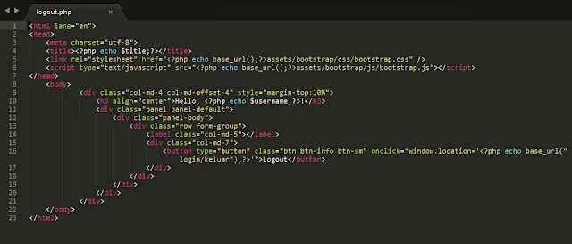 Mysqli class php. Class=&quot;panel panel-default&quot; градиентное затемнение. onclick php. login logout. логаут.