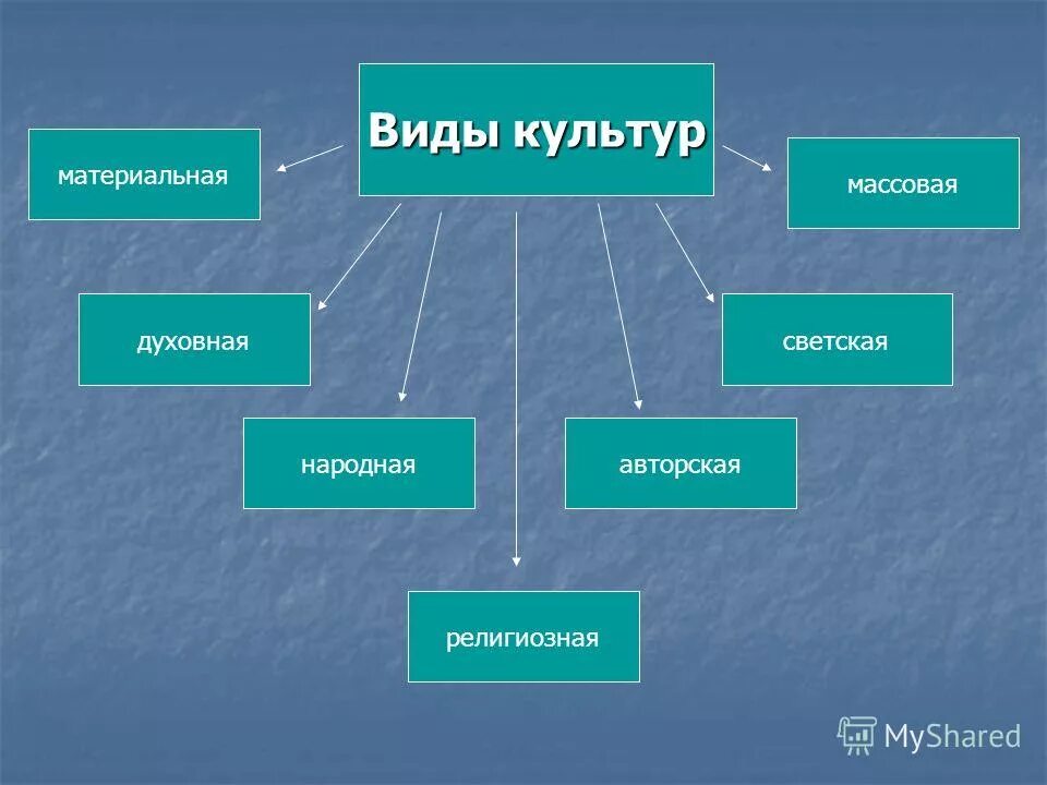 Примеры известных вам. Виды культуры. Типы разновидности культуры. Виды духовной культуры. Перечислите виды культуры.