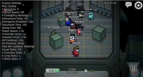 Room codes