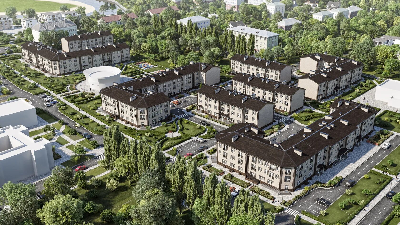 Микрорайон городского типа