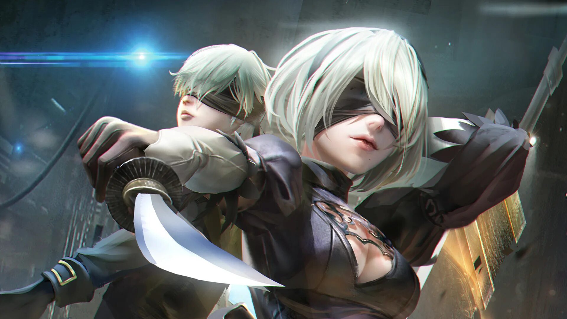 Ниро автомата. Йорха 9s. NIER Automata аниме. NIER 2b and 9s. Ниар автомата.