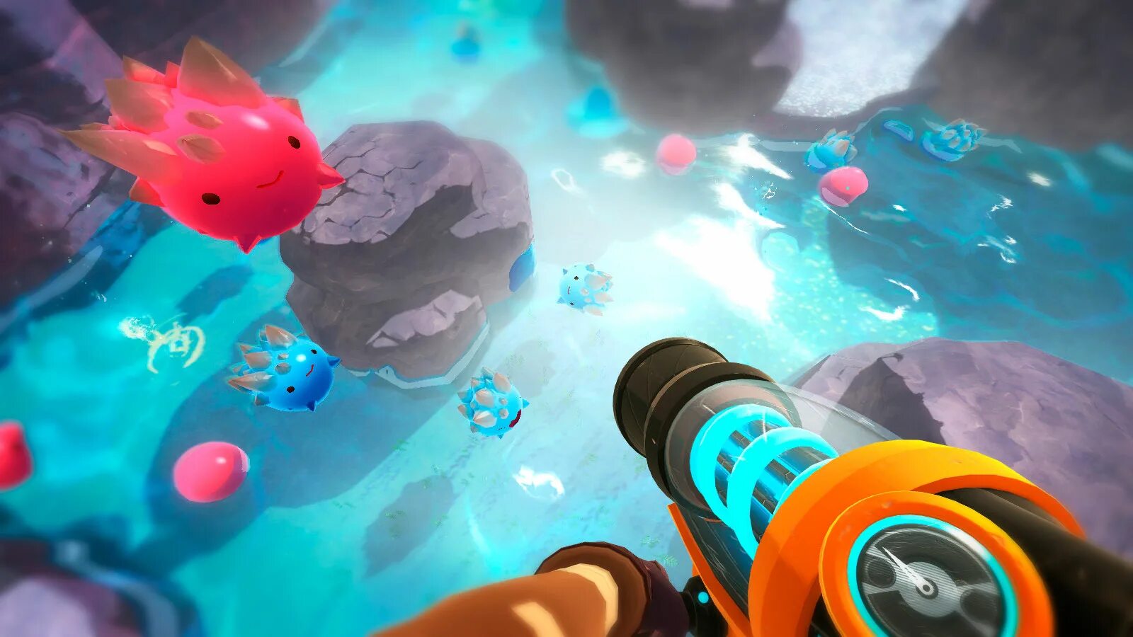 Слайм ранче р 2. Слайм ранчер 2 слаймы. Слайм ранчер 2 последняя версия. Город слаймов. Слайм ранчер руины.