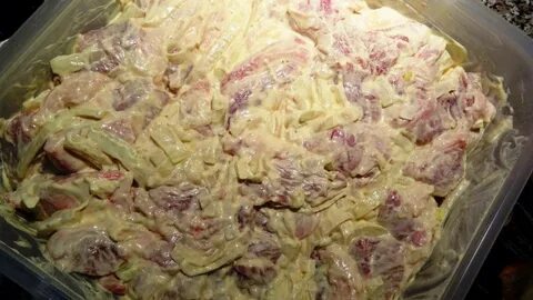Как вкусно замариновать свинину с майонезом