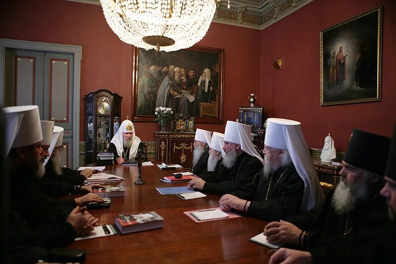 Патриарший Синод Алексия 1. Священный Синод 2023 года Патриархия.