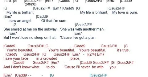 James blunt beautiful текст