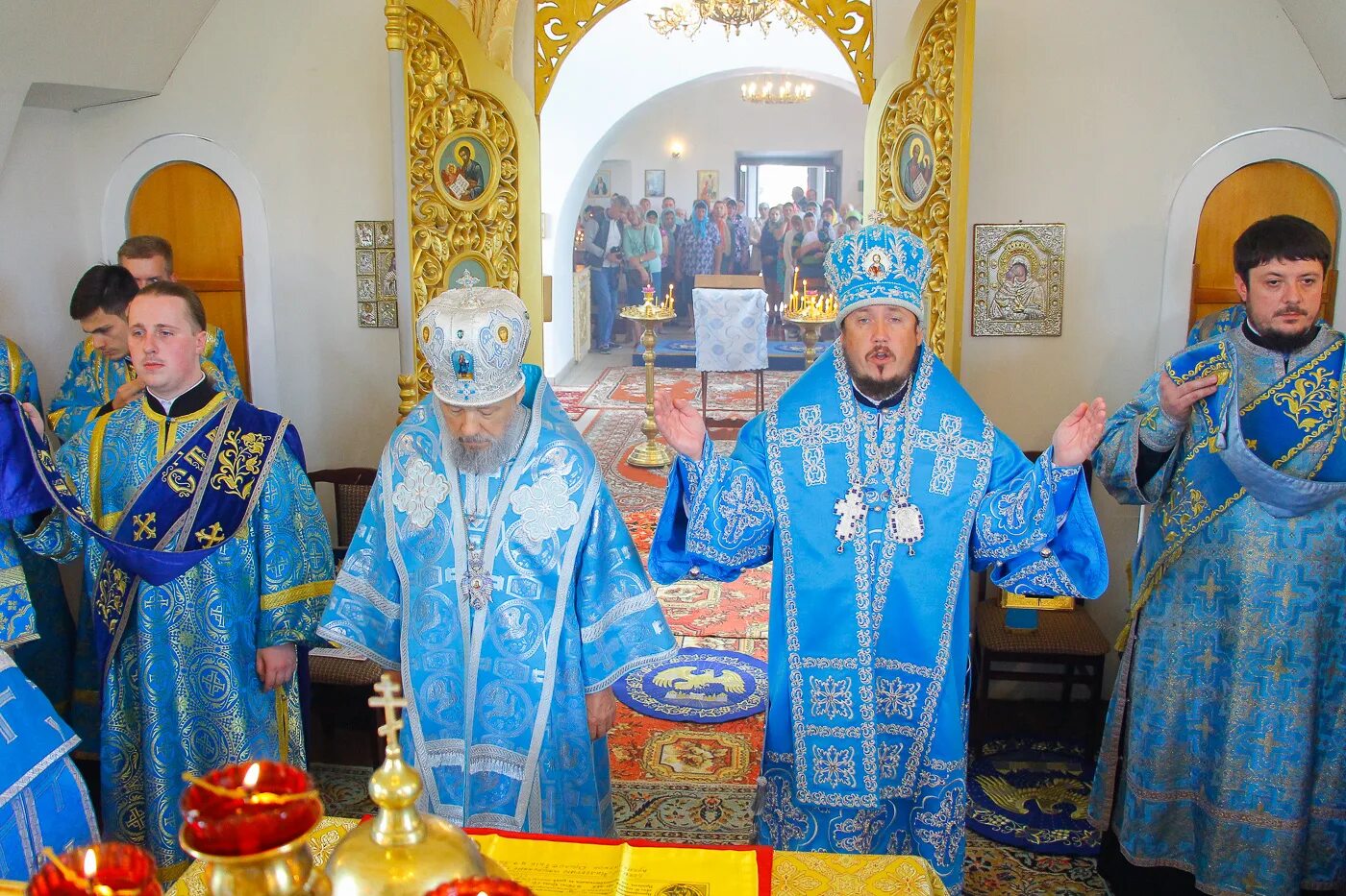 Литургия на казанскую икону божьей
