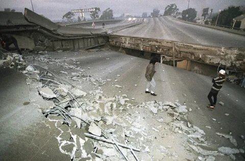 Землетрясение в лос анджелесе