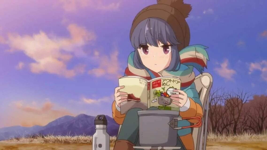 Yuru Camp Рин. Laid back Camp Yuru Camp. Шима Рин Девчачий кемпинг. Yuru camp