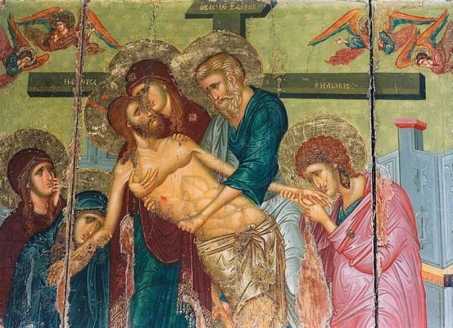 Великий пяток страстной седмицы. Великая пятница страстной седмицы икона. великая суббота страстной седмицы икона. иосиф аримафейский иисуса христа. великая суббота страстной седмицы великого поста икона.