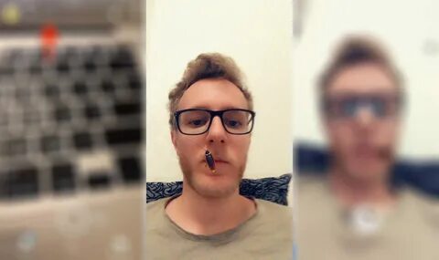 Приложение где ползает по лицу