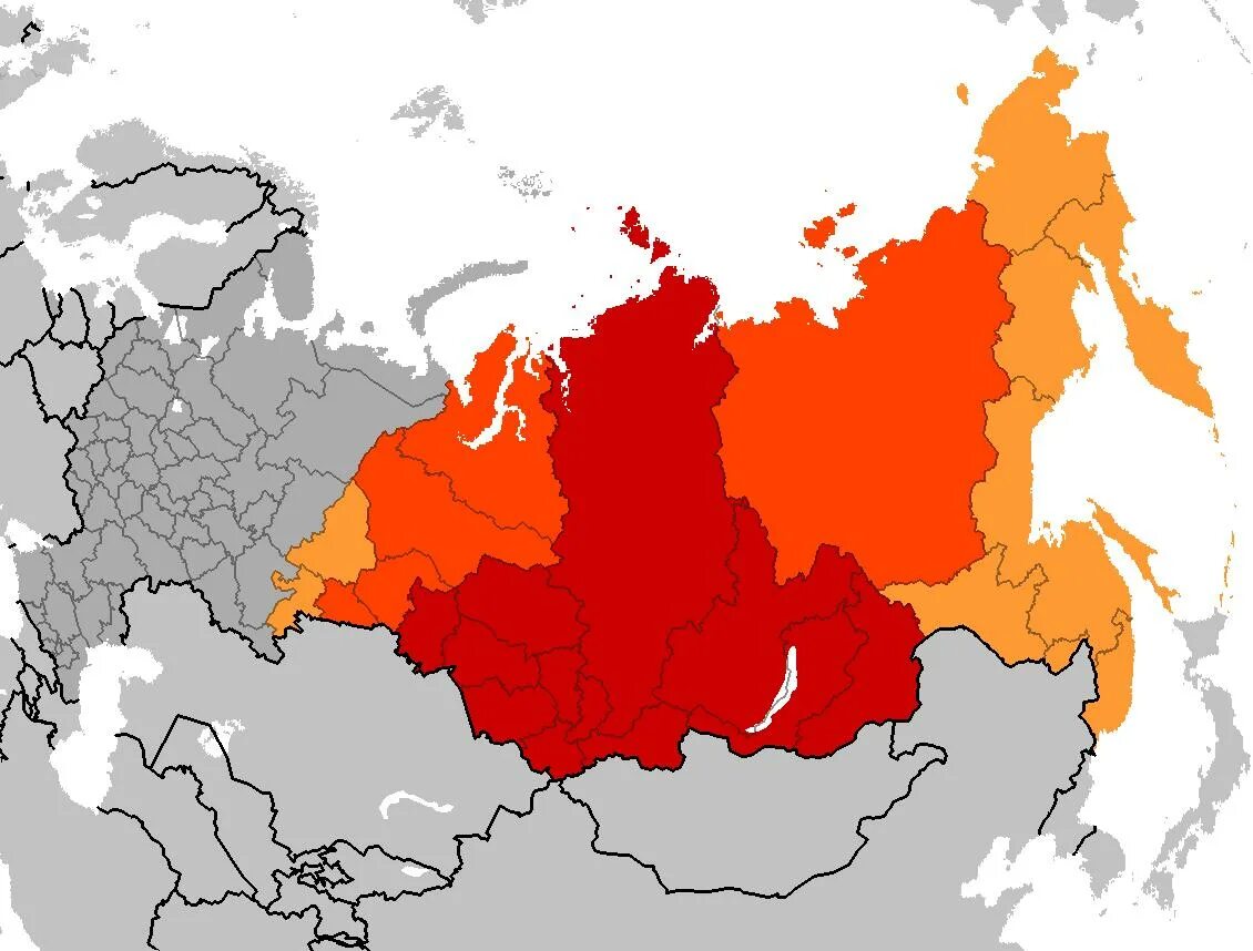 Азиатская часть россии занимает территории страны. Сибирь на карте России. Границы Сибири. Территория Сибири на карте России. Сибирь на Катре России.