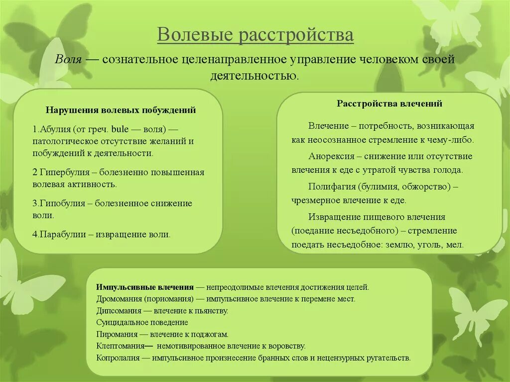 Волевое расстройство у детей
