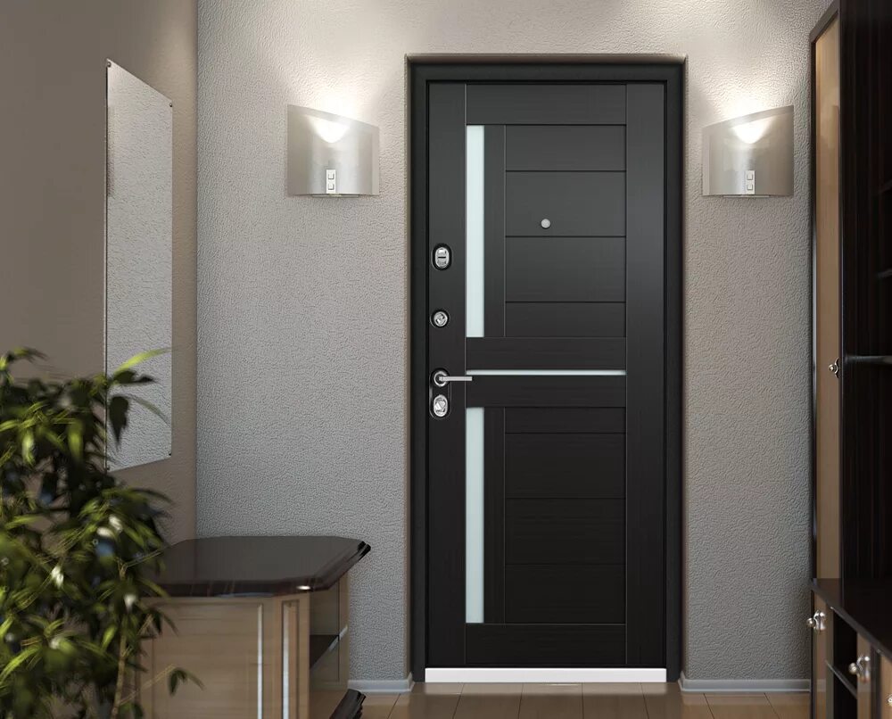 Какие двери качественный. Входная дверь. Входные двери в интерьере. Входные металлические двери в интерьере. Красивые входные двери в квартиру.