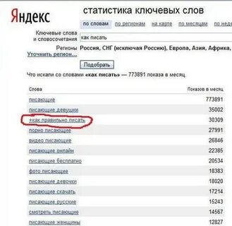Страна регион что писать