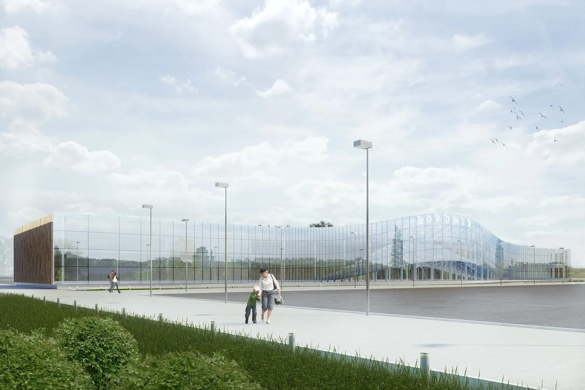 Городские проекты воронеж. Фасады аэропортов. аэропорт воронеж проект. facade of airport.