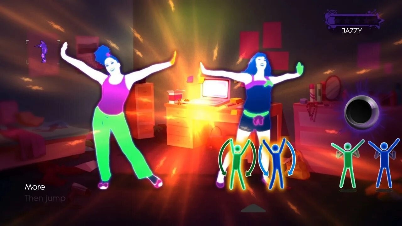 Just Dance игра 2009. Just Dance 3. Just Dance Скриншоты. Яркие игры танцы. Музыка для танцевальной игры