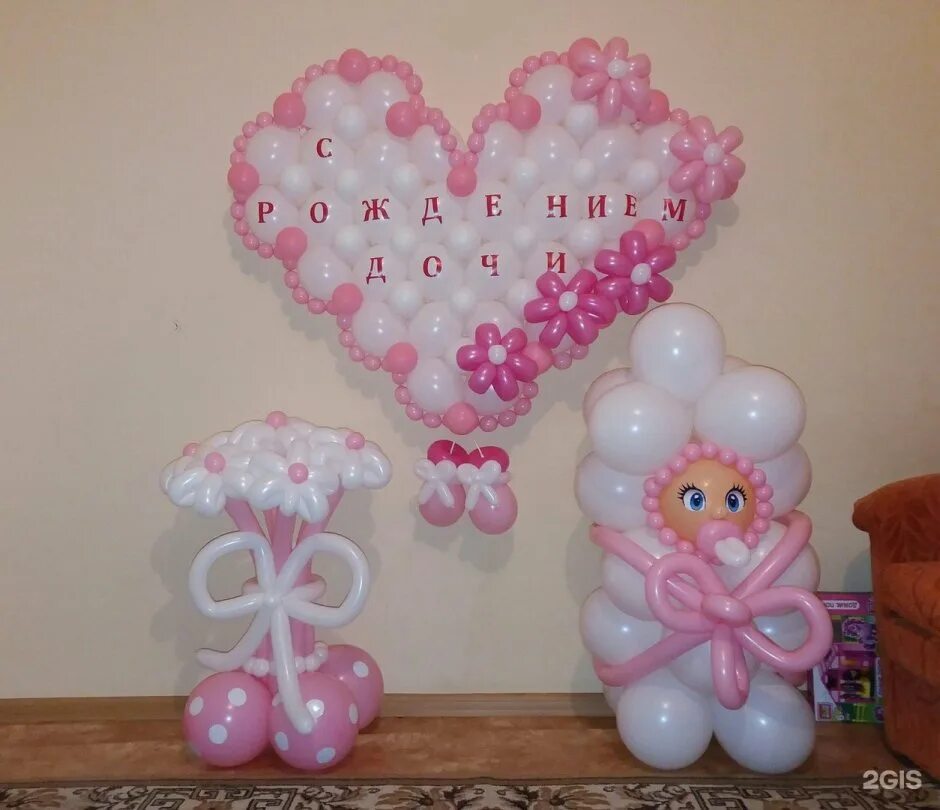 Украшение на выписку девочка. Украшение на выписку девочка. Шарики на выписку девочки. Украшение на выписку девочка. Шары на выписку из роддома для девочки.