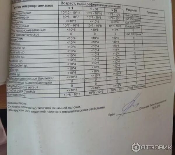 Гемолизированная кишечная палочка у взрослых