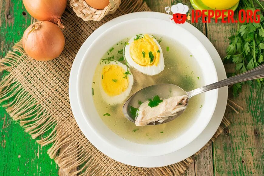 Куриные бульоны пп