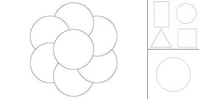 кружочки для вырезания из бумаги шаблоны