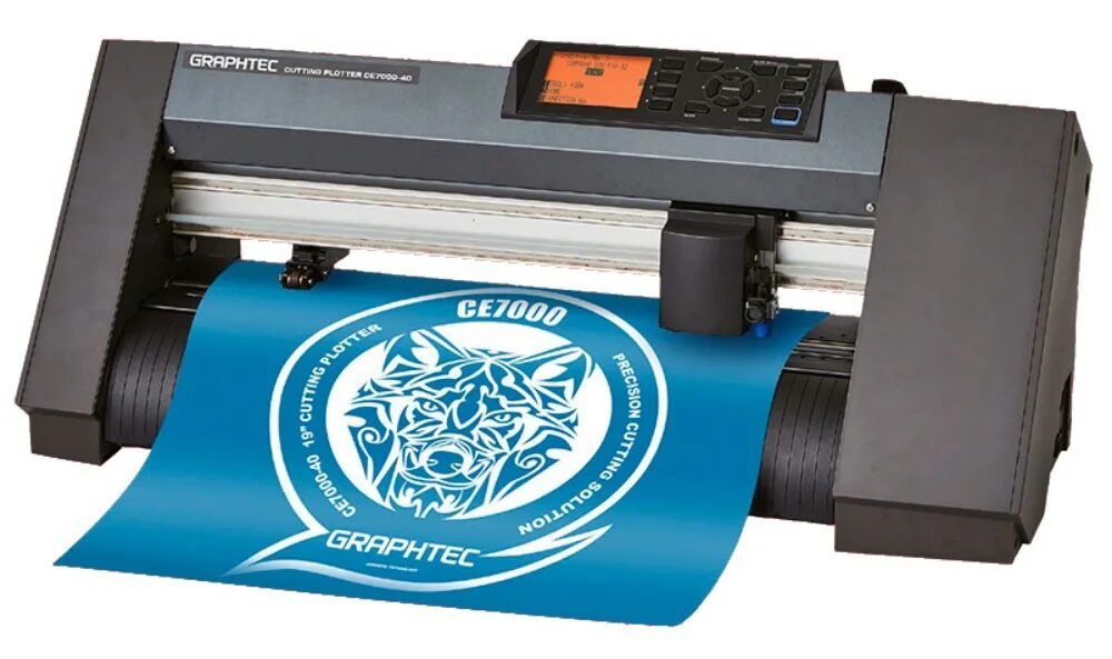 Плоттер режет и печатает. Режущий плоттер graphtec ce7000-40. graphtec ce7000-60. плоттер графтек 7000.