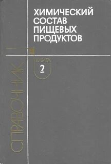 Химический состав российских пищевых продуктов справочник