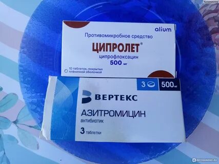 Антибиотик на букву ц в таблетках