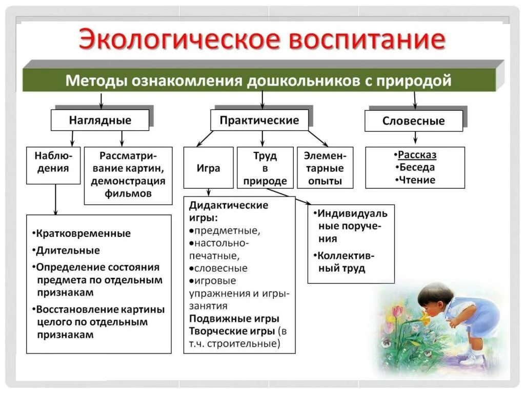 Метод воспитания это выберите один ответ. Методы экологического образования и воспитания дошкольников. Методы и приемы экологического воспитания дошкольников по ФГОС. Формы методы в экологическом воспитании в ДОУ. Метод экологического воспитания дошкольников.